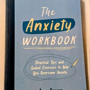 The Anxiety Workbook - Blue Guided Journal